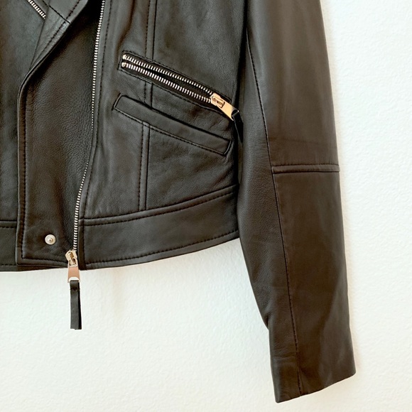 Zara Leather Jacket - Picture 3 of 8